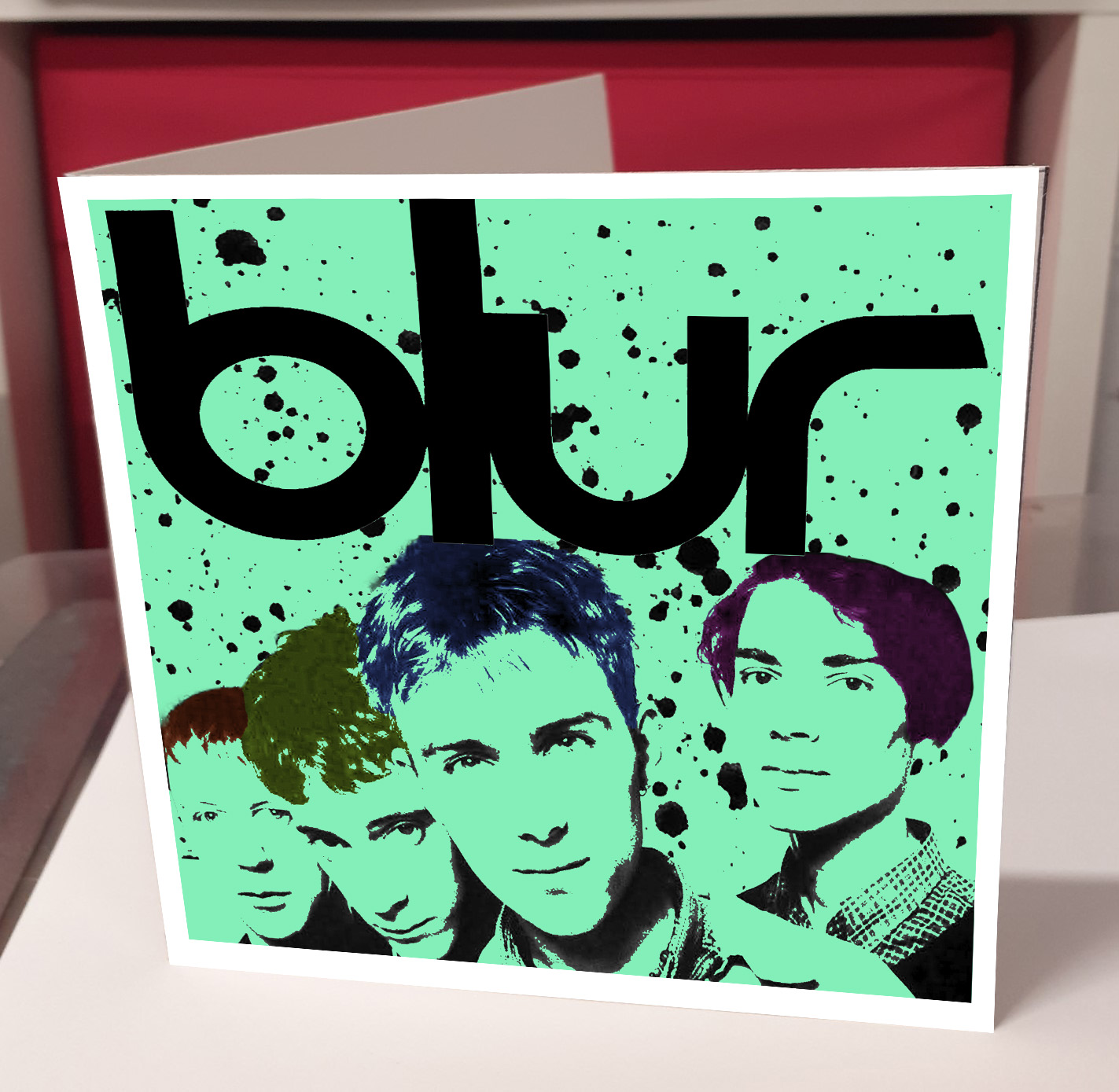 Blur Greeting Card