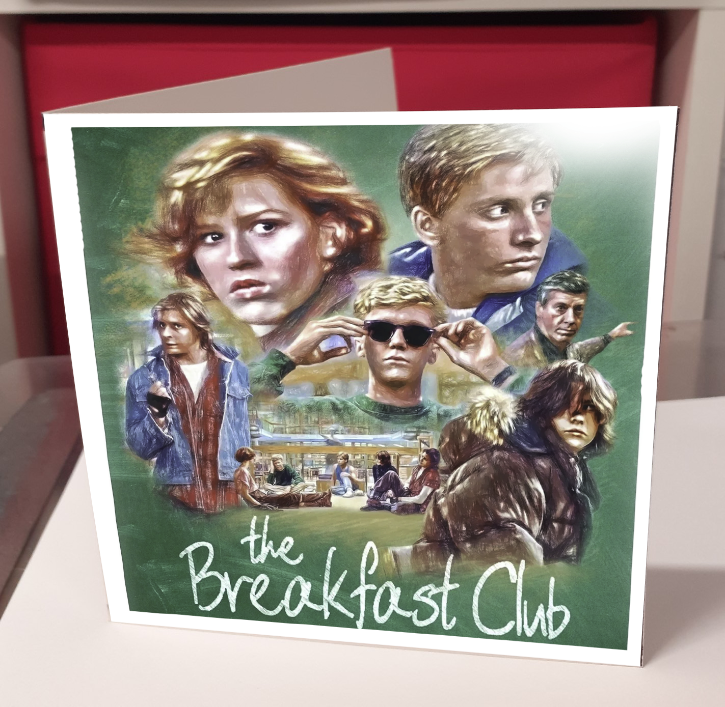 The Breakfast Club Greeting Card