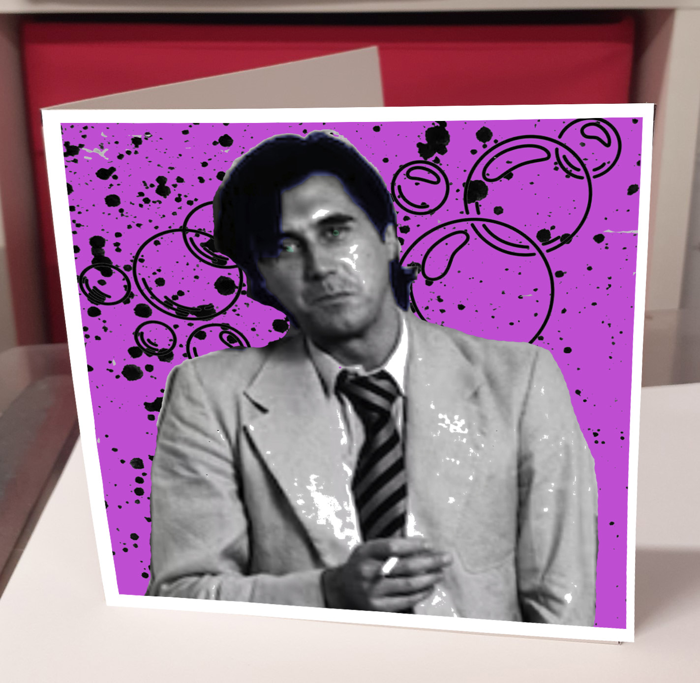 Bryan Ferry Greeting Card