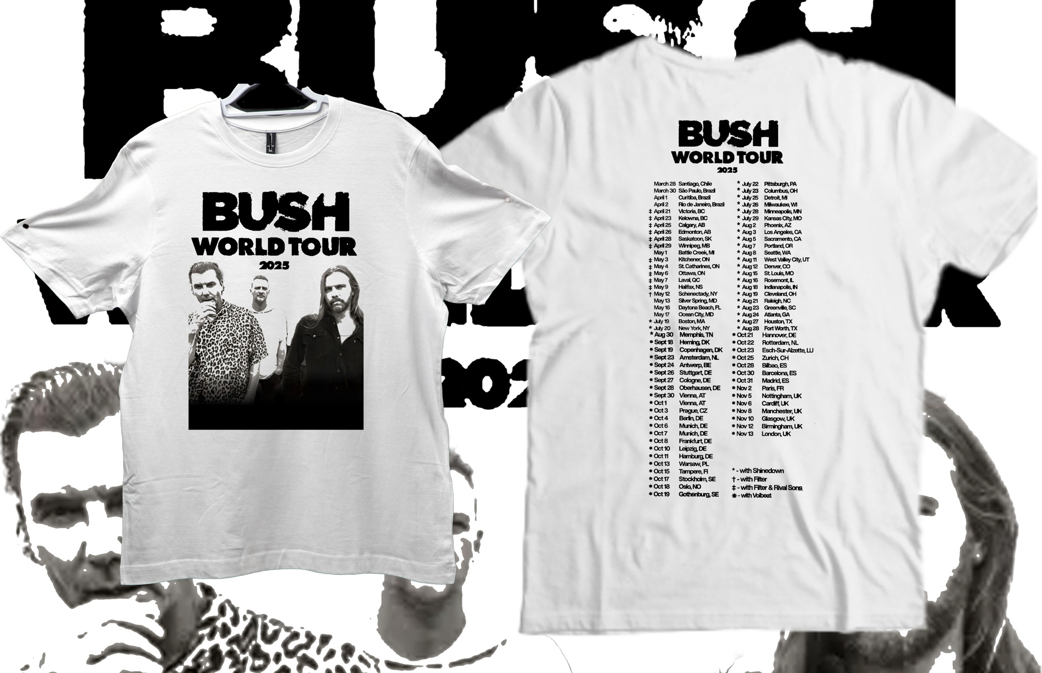 Bush World Tour 2025