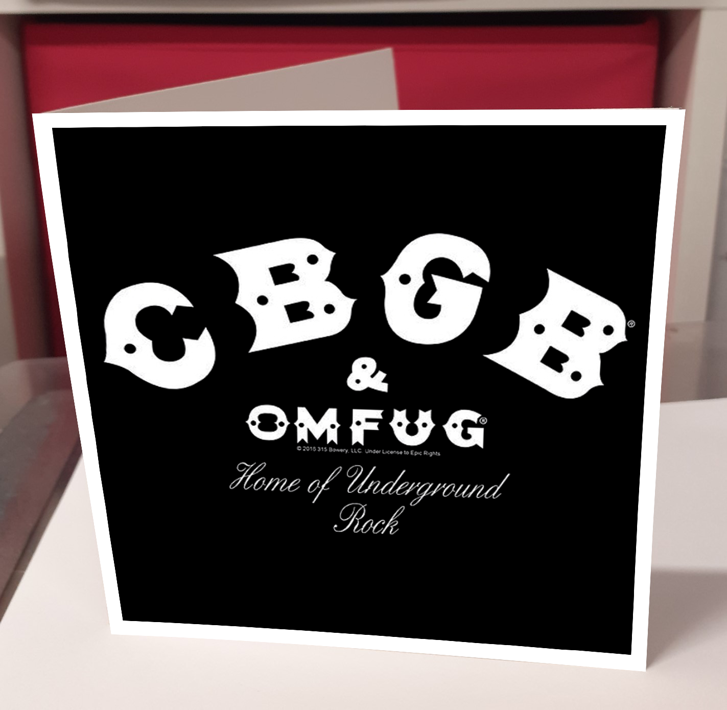 CBGB Club Logo Greeting Card