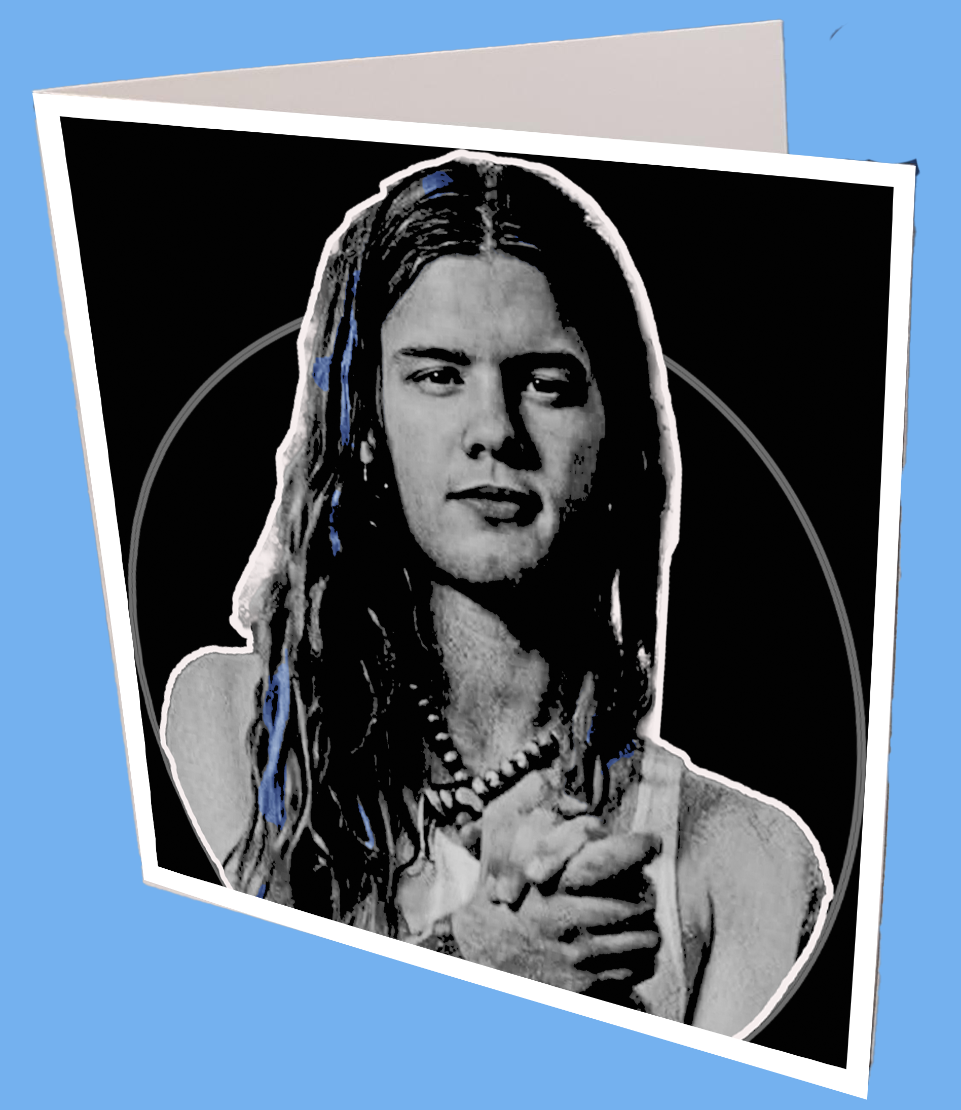 Evan Dando Greeting Card