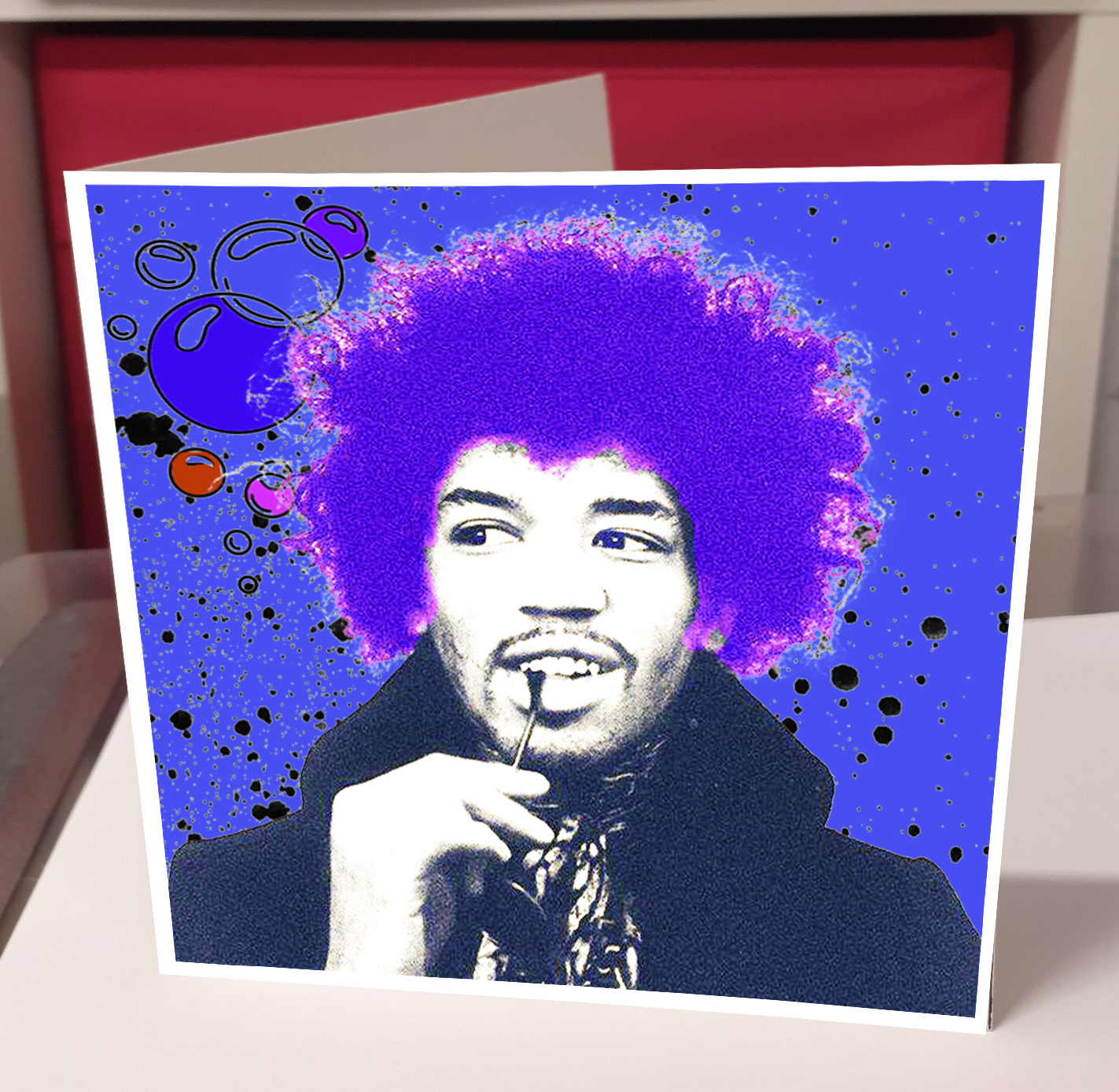 Jimi Hendrix Greeting Card