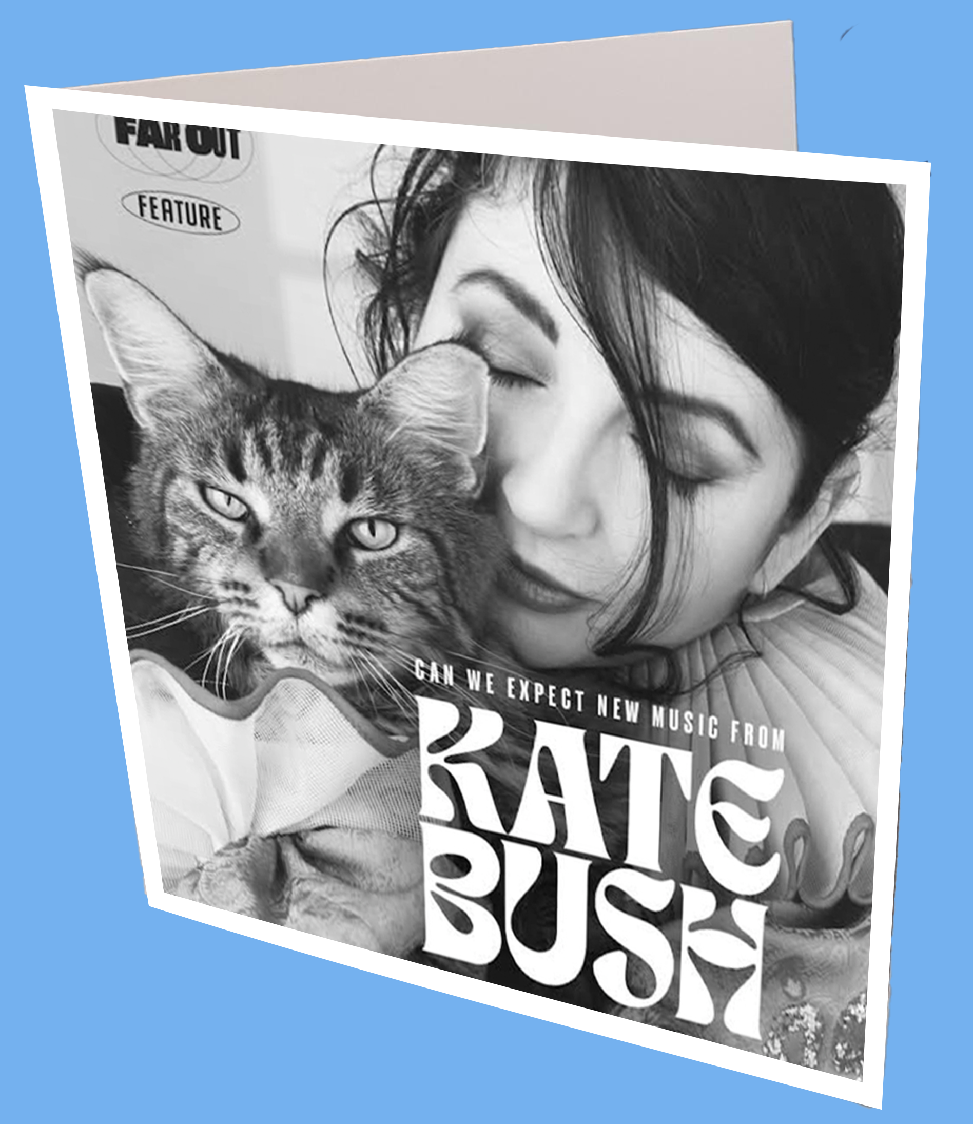 Kate Bush Greeting Card