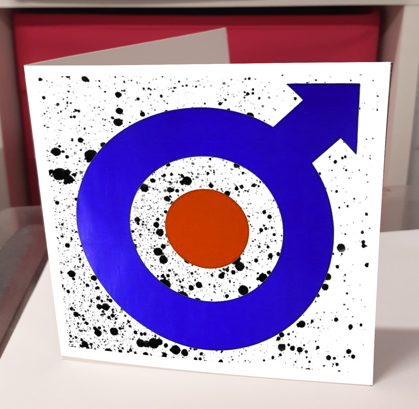 Mod Symbol Greeting Card