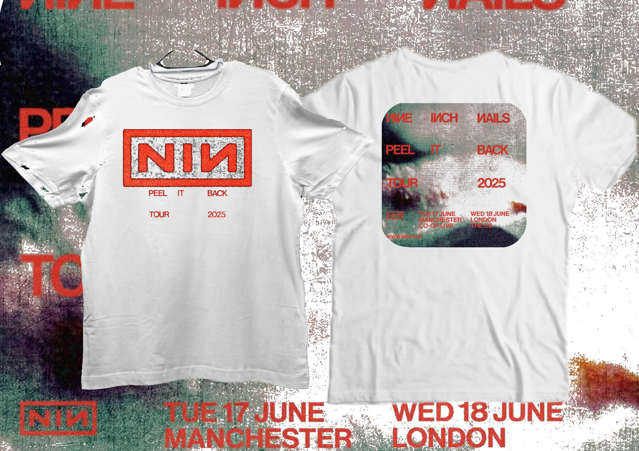 Nine Inch Nails Peel It Back Tour 2025