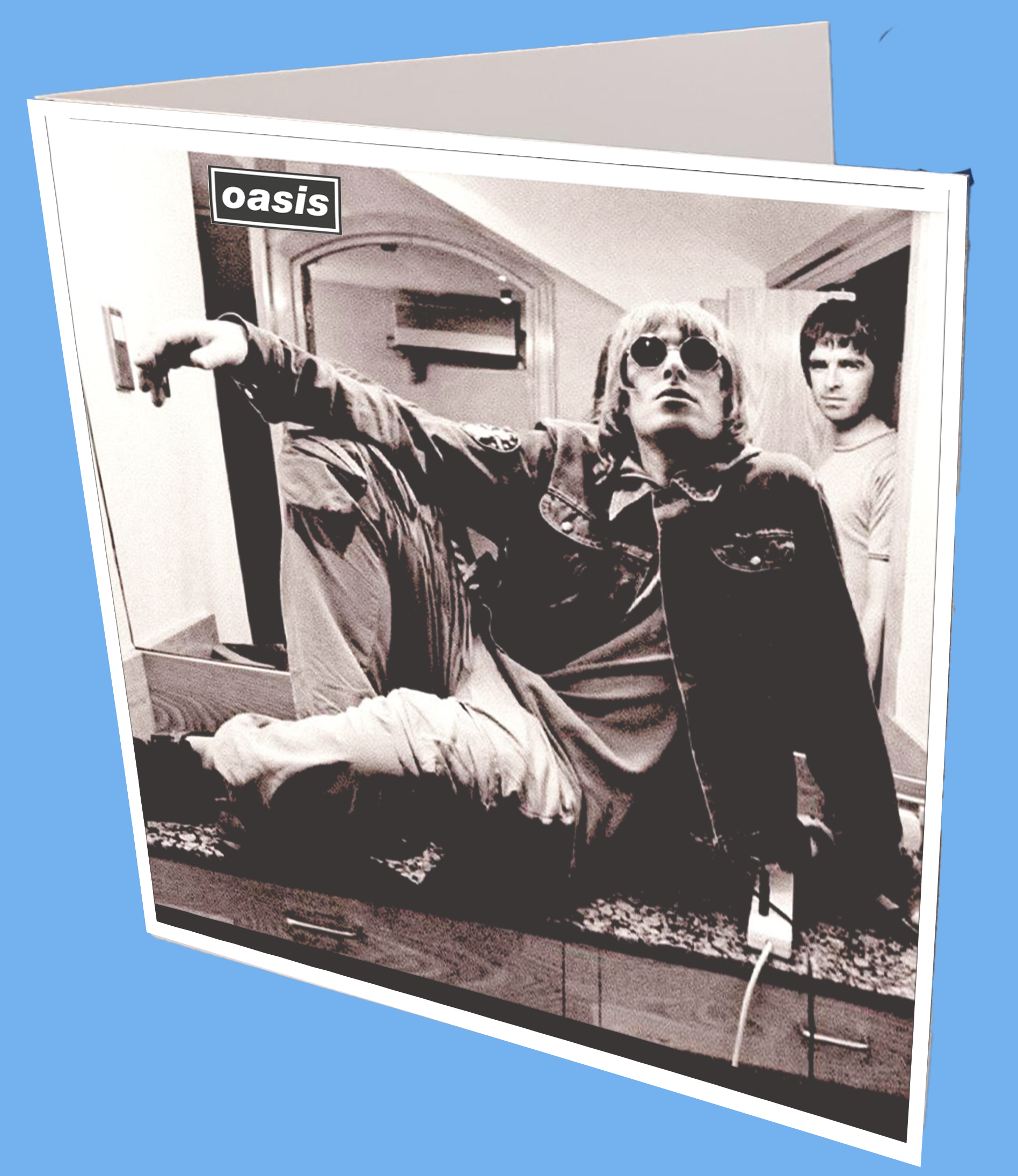 Oasis Dressing Room Greeting Card