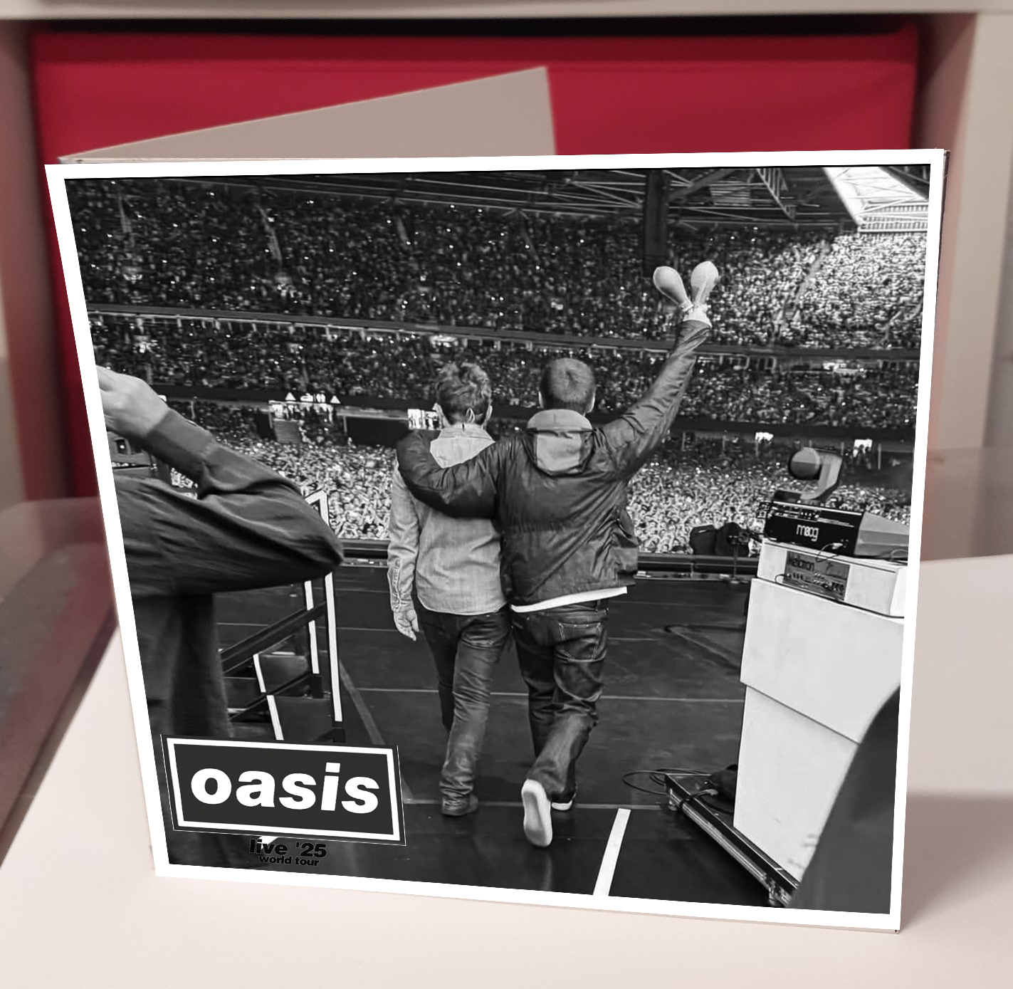 Oasis Live 25 World Tour greeting Card
