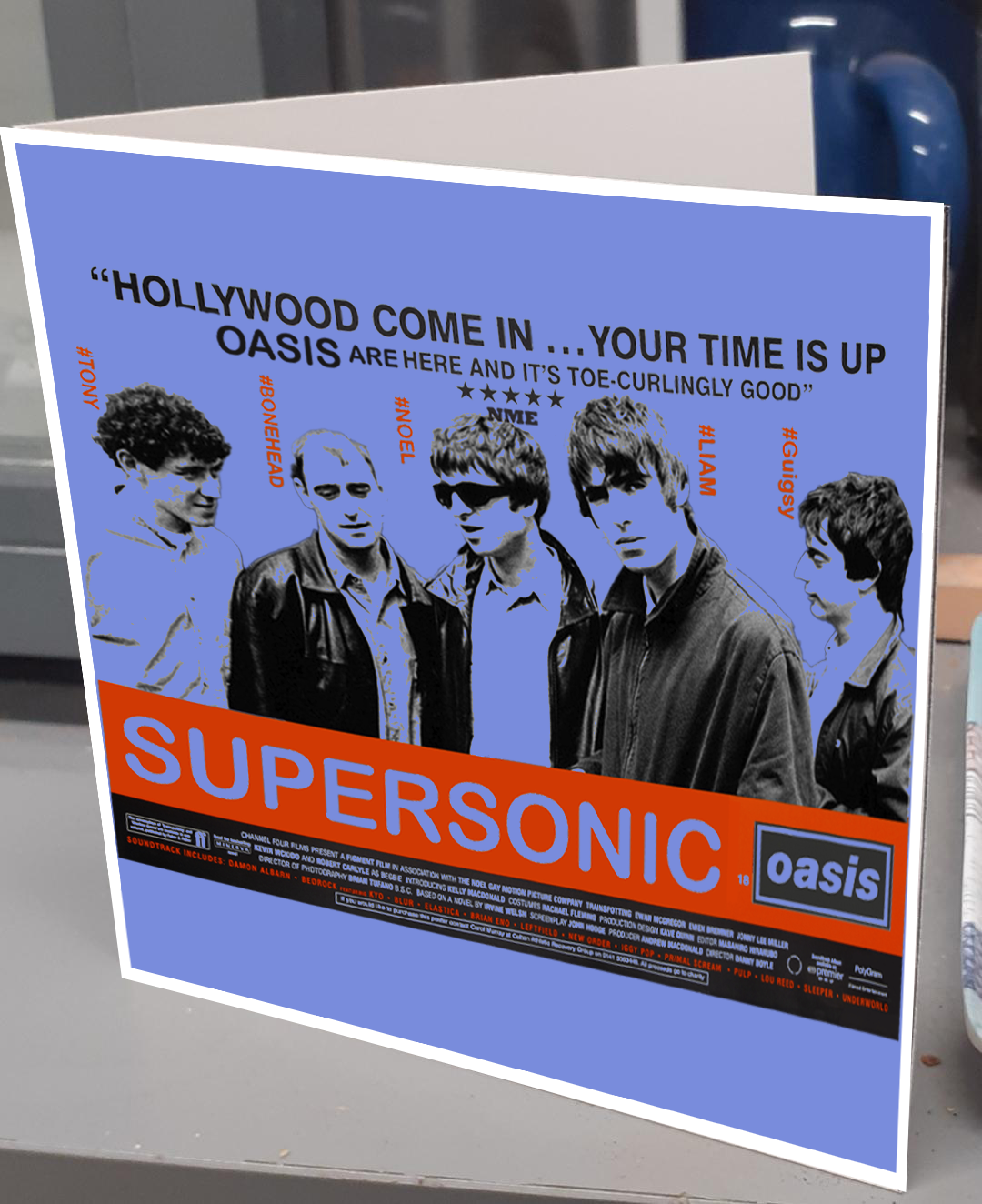 Oasis Train Greeting Card