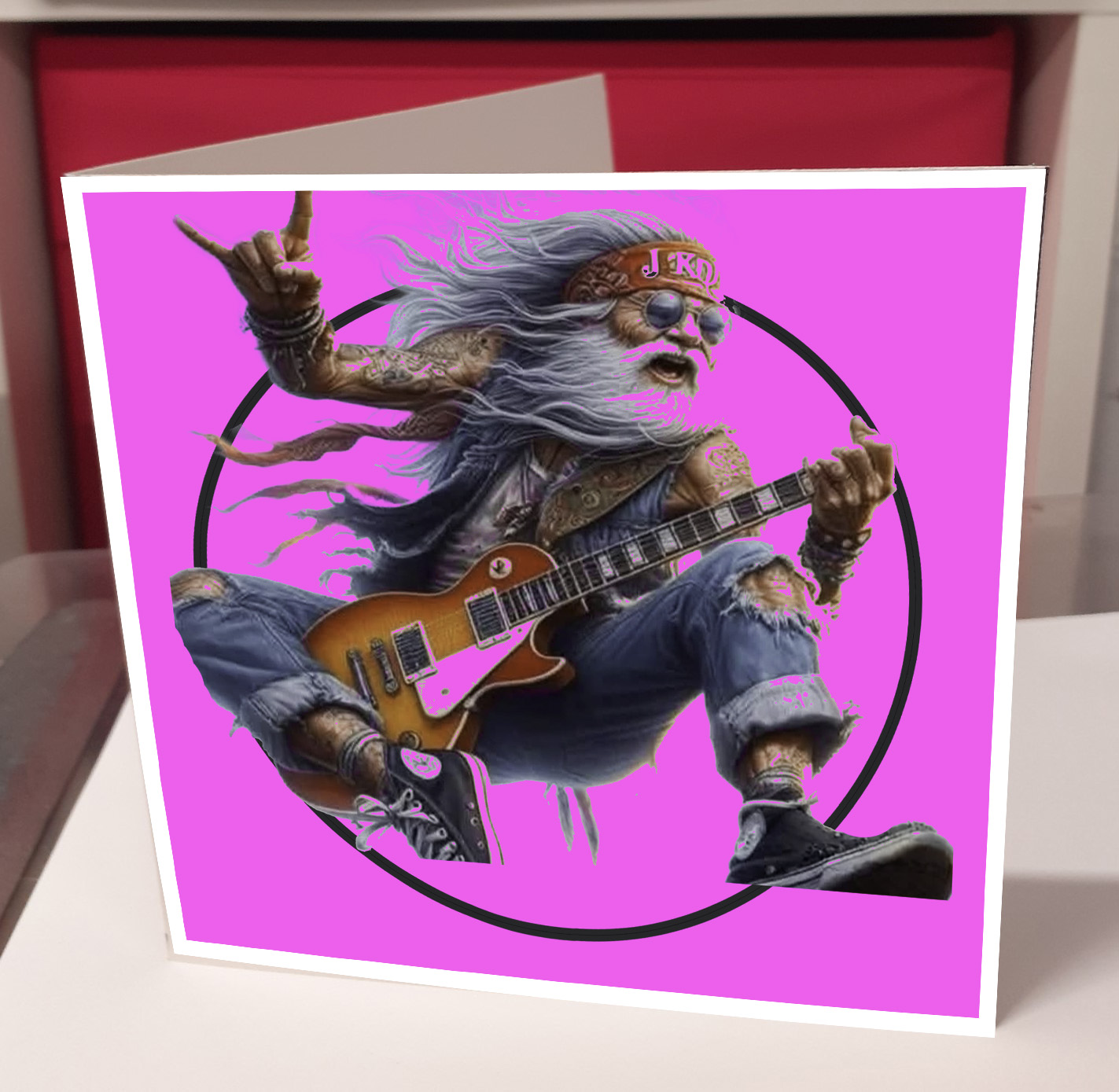 Old Kid Greeting Card