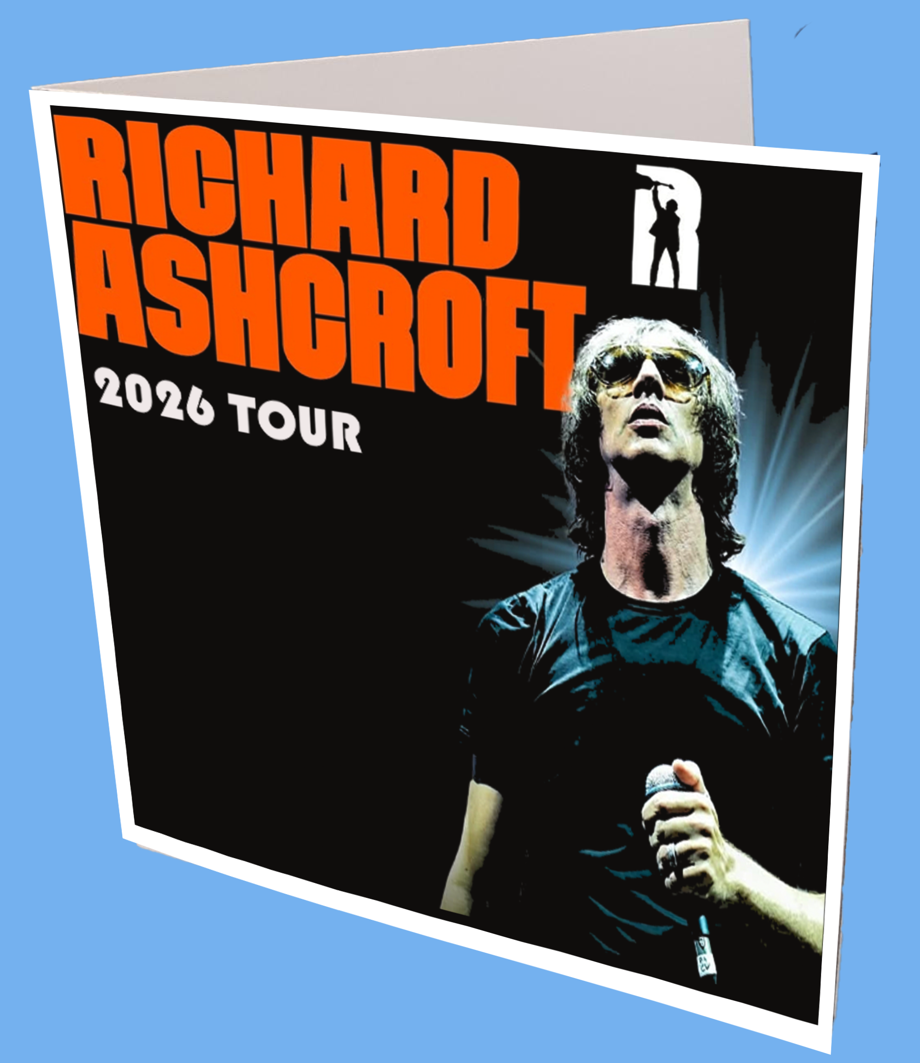 Richard Ashcroft 26 Tour Greeting Card