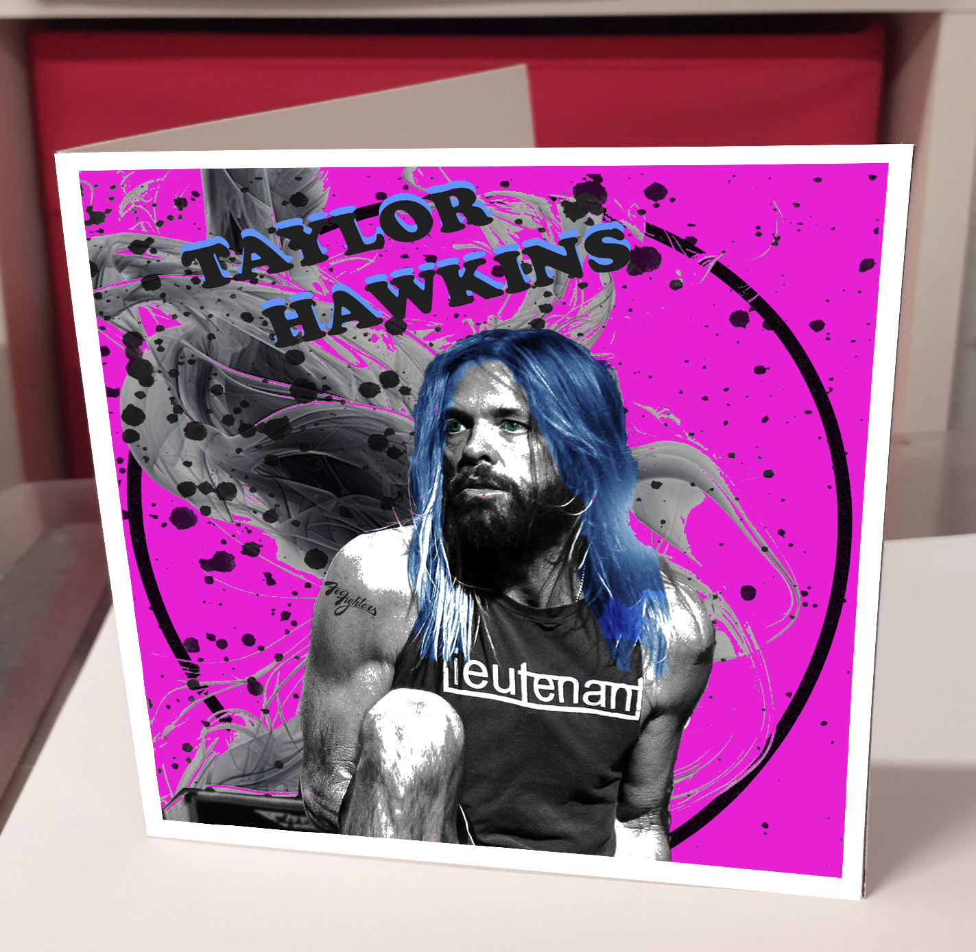 Taylor Hawkins Greeting Card