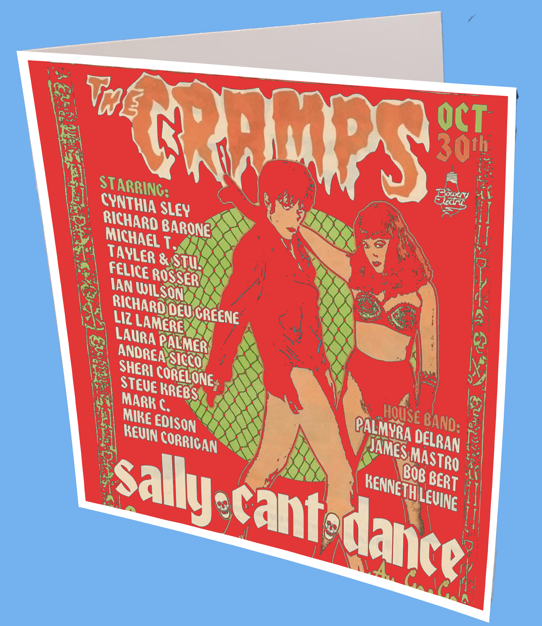 The Cramps Greeting Card