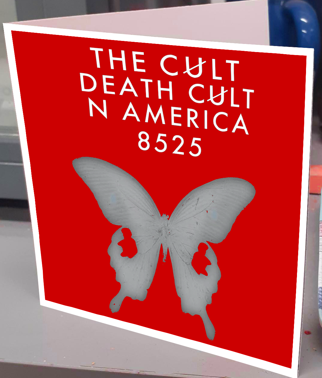 The Cult N America Greeting Card