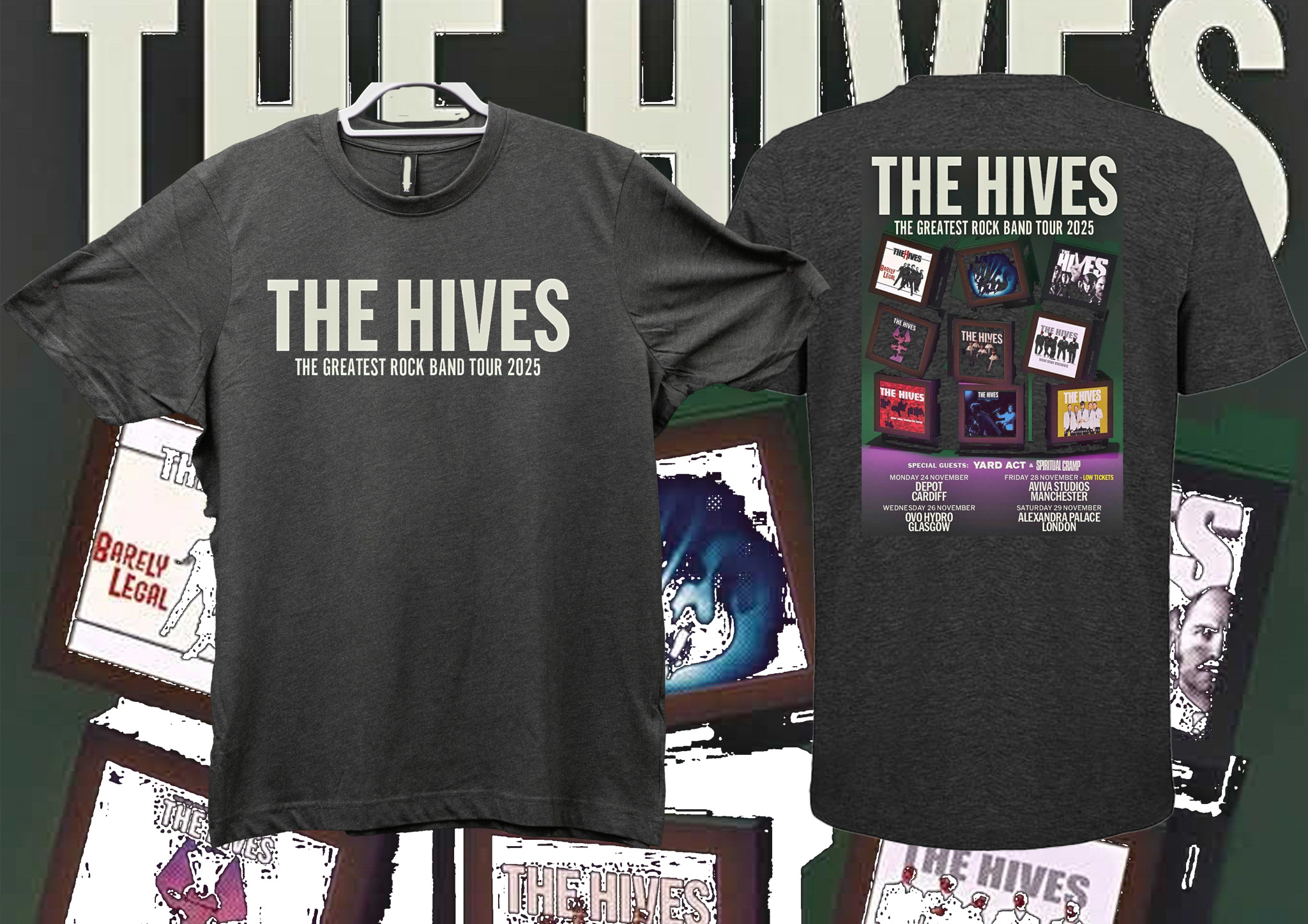 The Hives. The Greatest Rock Band Tour 2025