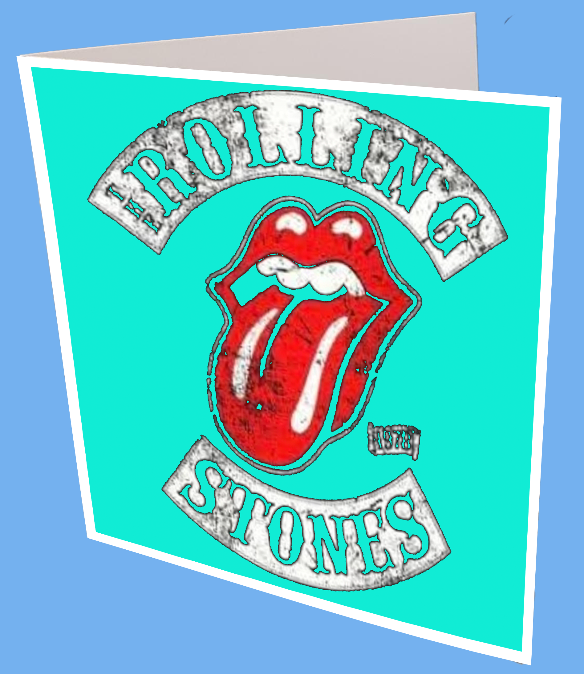 The rolling Stone 1978 Greeting Card