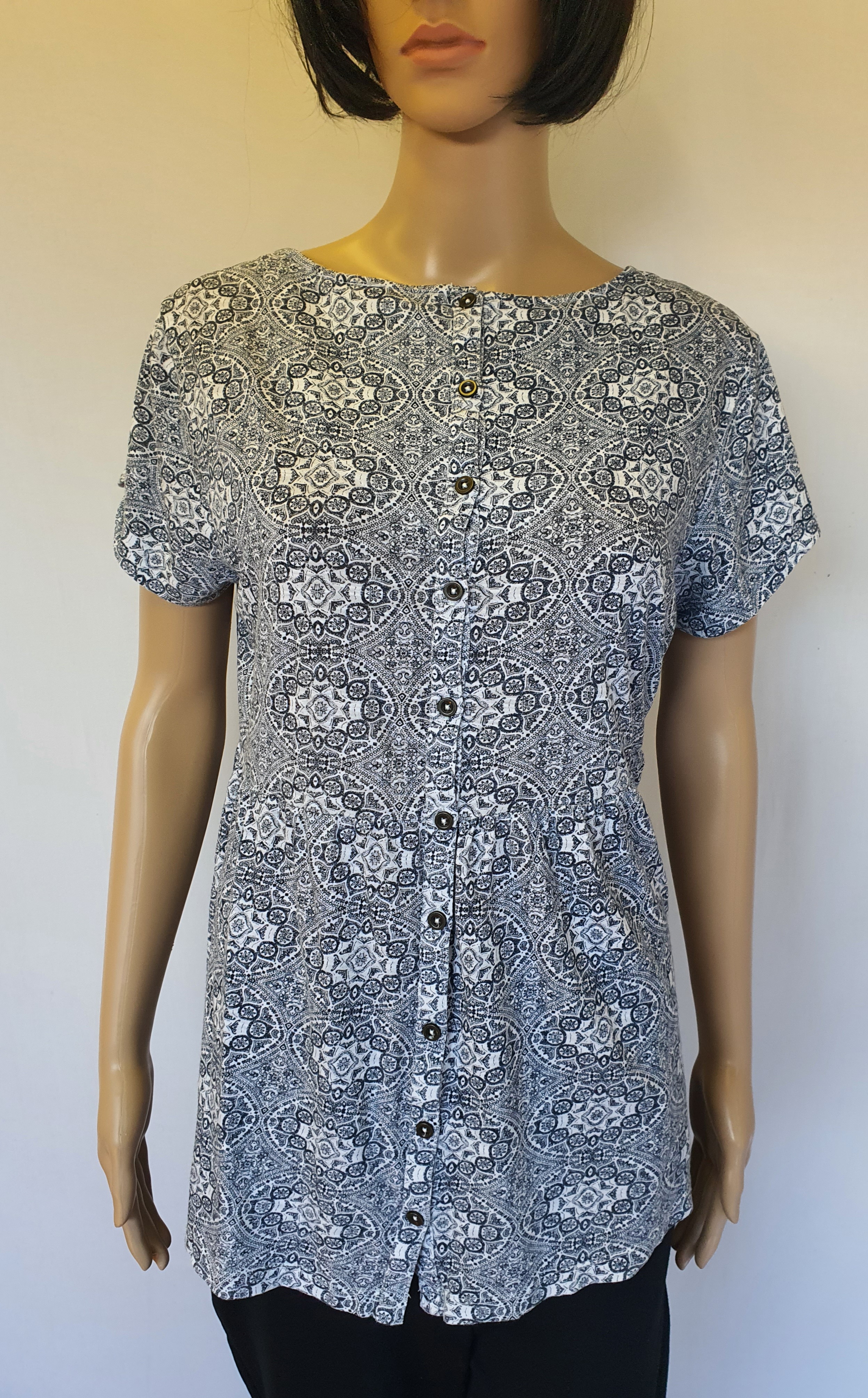 FATFACE S/Sleeve Top Size UK14