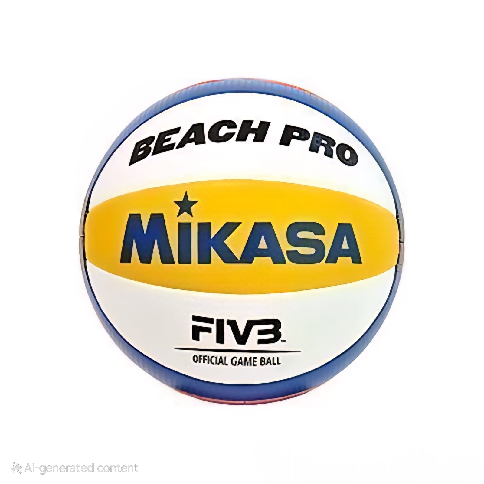MIKASA BV550C-WYBR Beach Pro Volleyball Ball. Official Olympic, FIVB and CEV