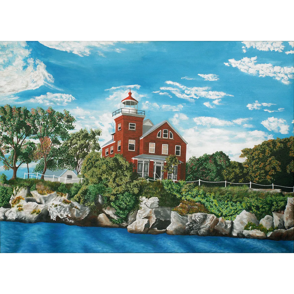 South Bass Island - 24" x 36"