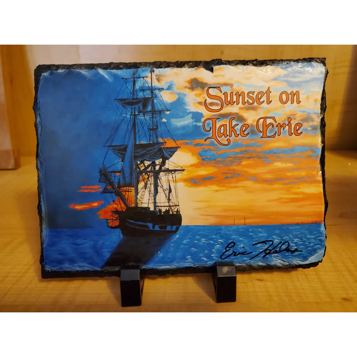 Sunset on Lake Erie - Slate