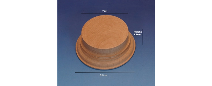 CYLINDRICAL WHITE OAK 7cm
