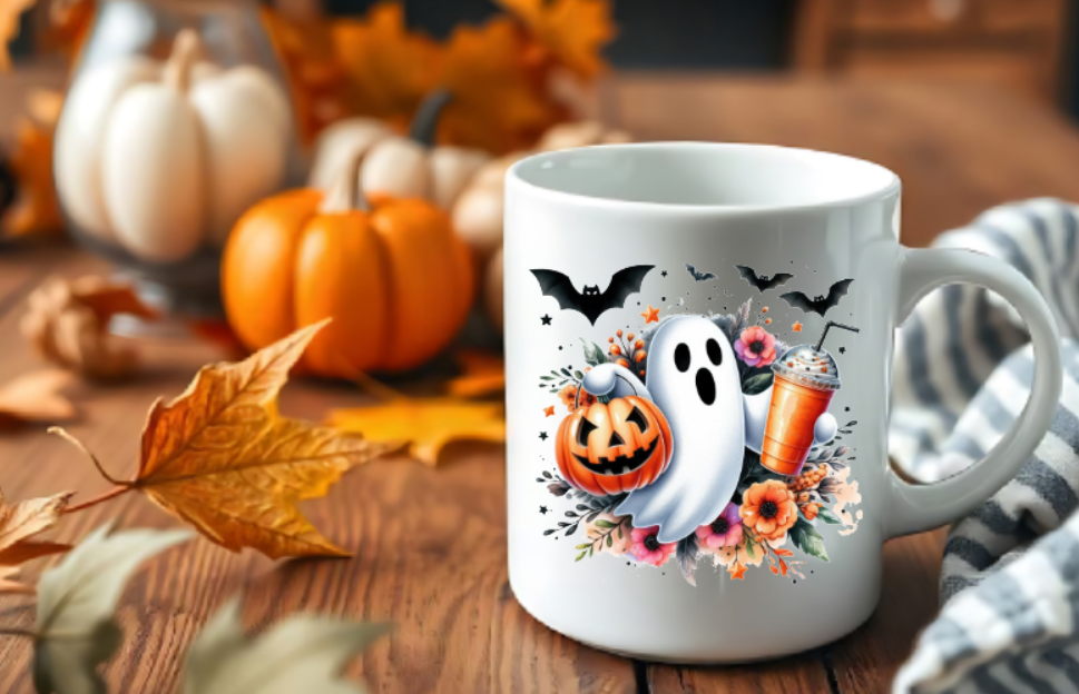 cute ghost mug