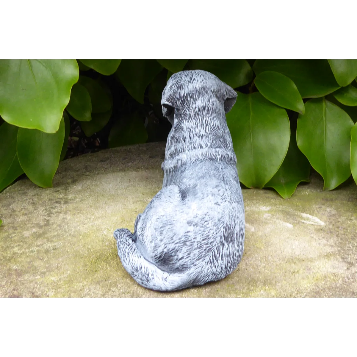 Handcrafted Dalmatian Labrador Dog Cast Stone Garden Ornament Garden Statue 19cm