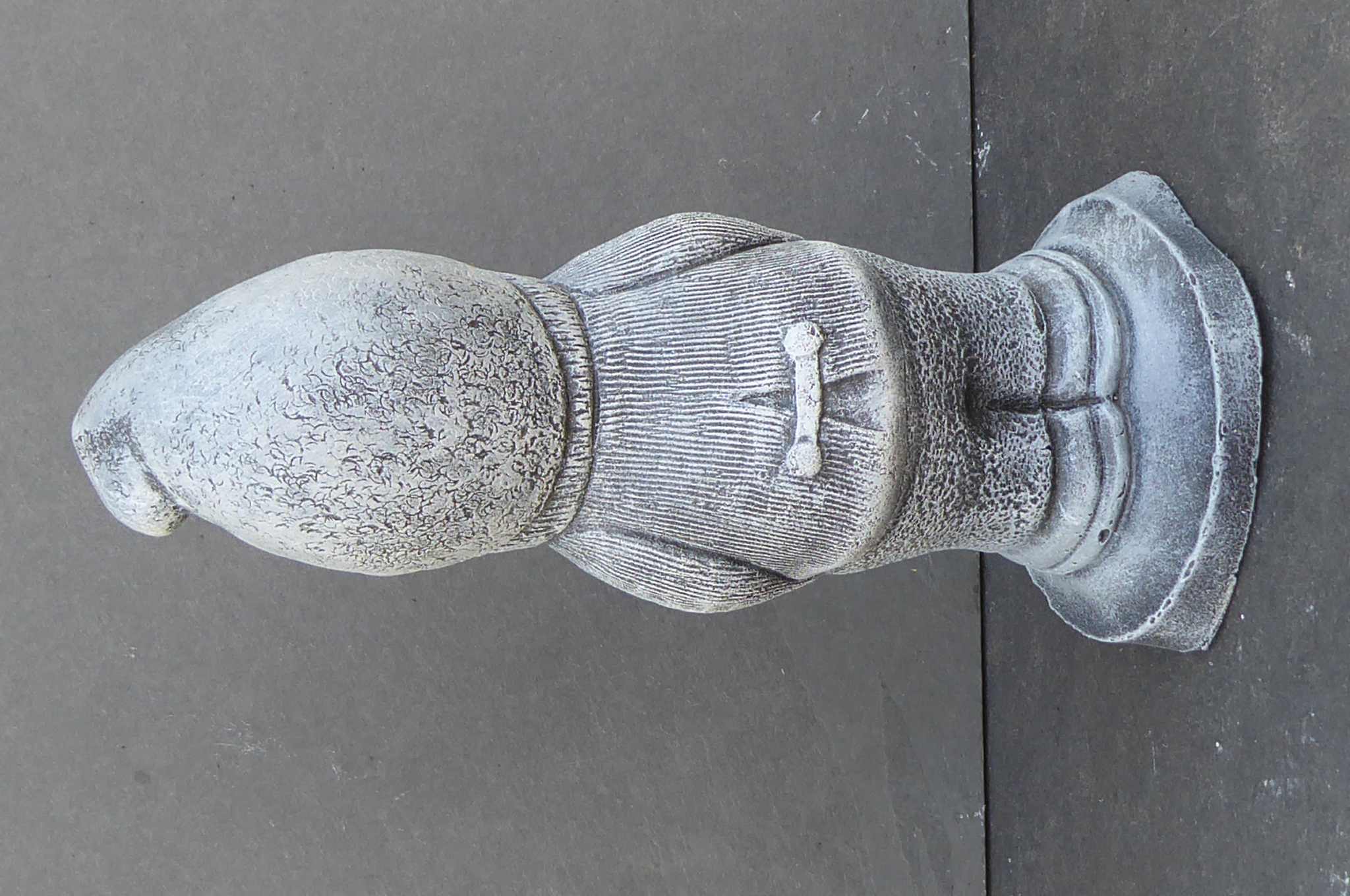 Classic Garden Gnome in Jacket & Waistcoat 22cm tall Cast Stone Garden Ornament