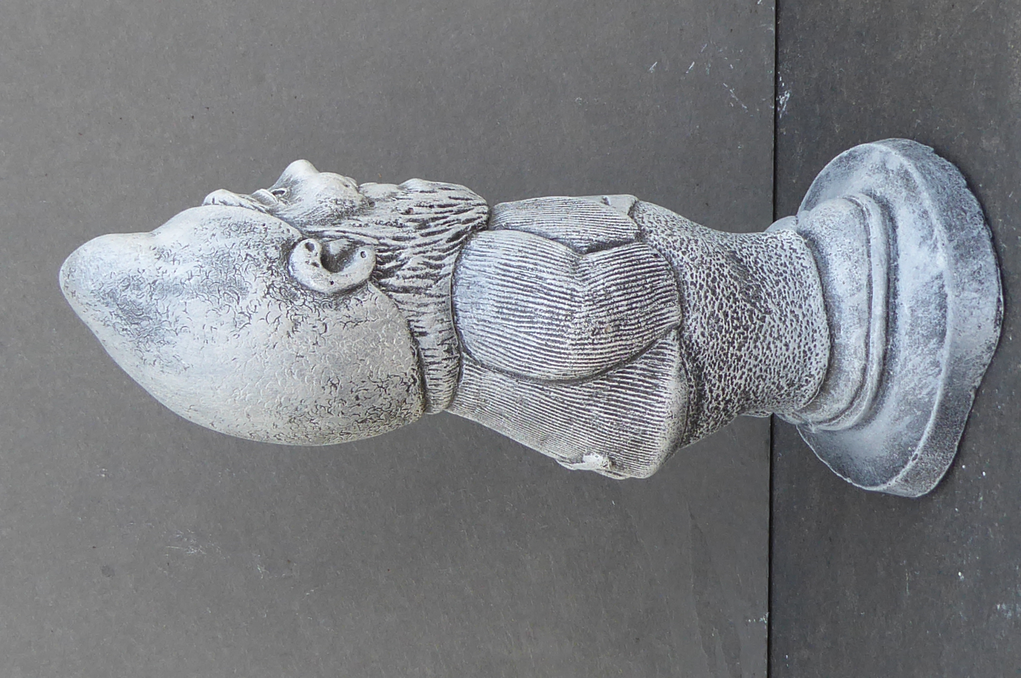 Classic Garden Gnome in Jacket & Waistcoat 22cm tall Cast Stone Garden Ornament
