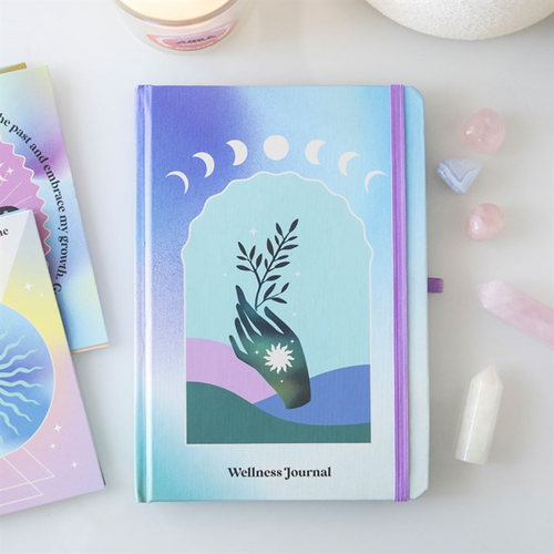 Aura Energy A5 Wellness Journal and Crystal Chip Pen