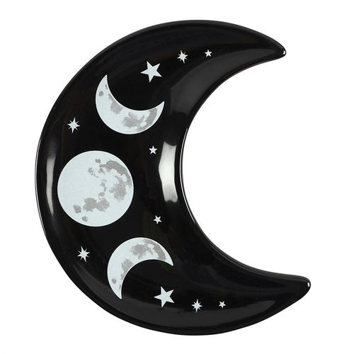 Crescent Moon Design Trinket Dish New Bone China