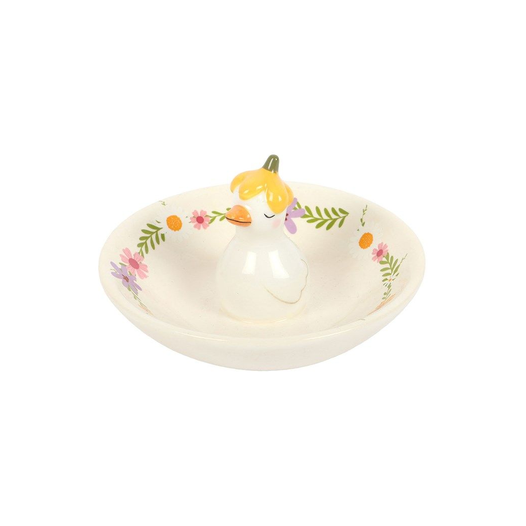Daisy & Duck Ceramic Trinket Dish