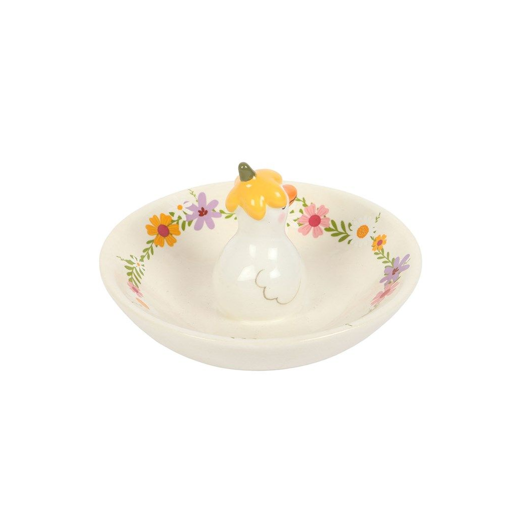 Daisy & Duck Ceramic Trinket Dish