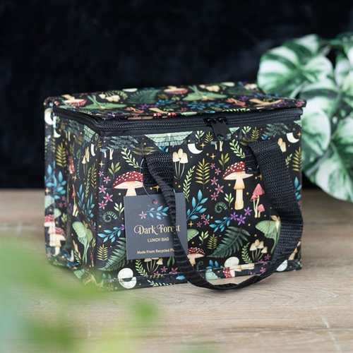 Dark Forest Print Insulated Lunch Bag