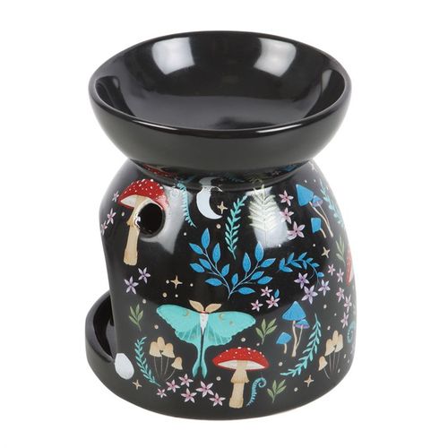 Dark Forest Print Ceramic Oil Burner
