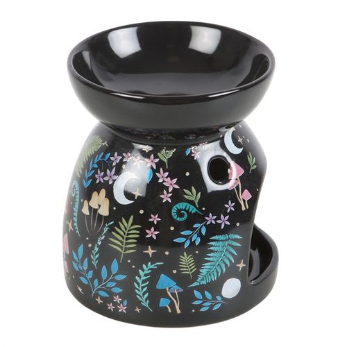 Dark Forest Print Ceramic Oil Burner