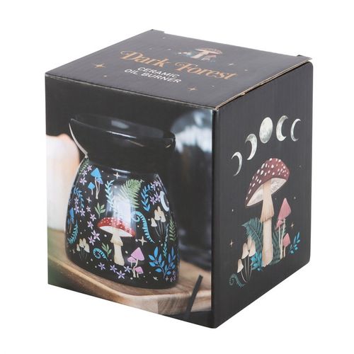 Dark Forest Print Ceramic Oil Burner