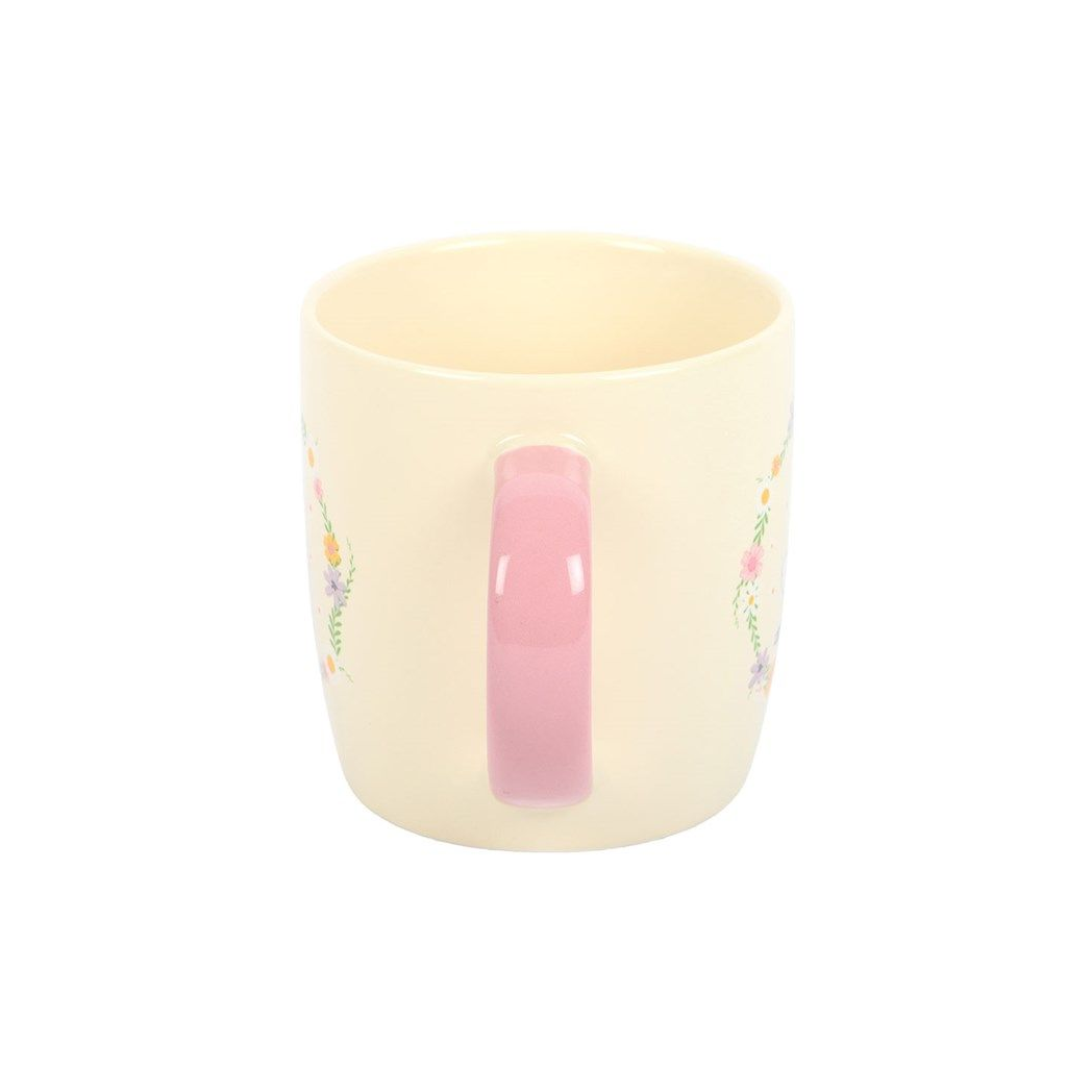 Floral Duck Ceramic Mug 320ml