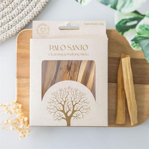 Thin Palo Santo Sticks for Cleansing, Relaxation & Positive Energy 50g