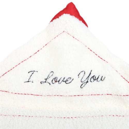 Love Letter Boucle Cushion with Hidden ‘I Love You’ Message