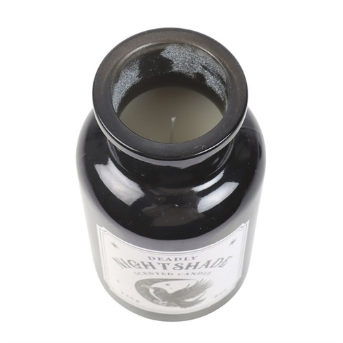 Mystic Raven Apothecary Candle – Deadly Nightshade Scent