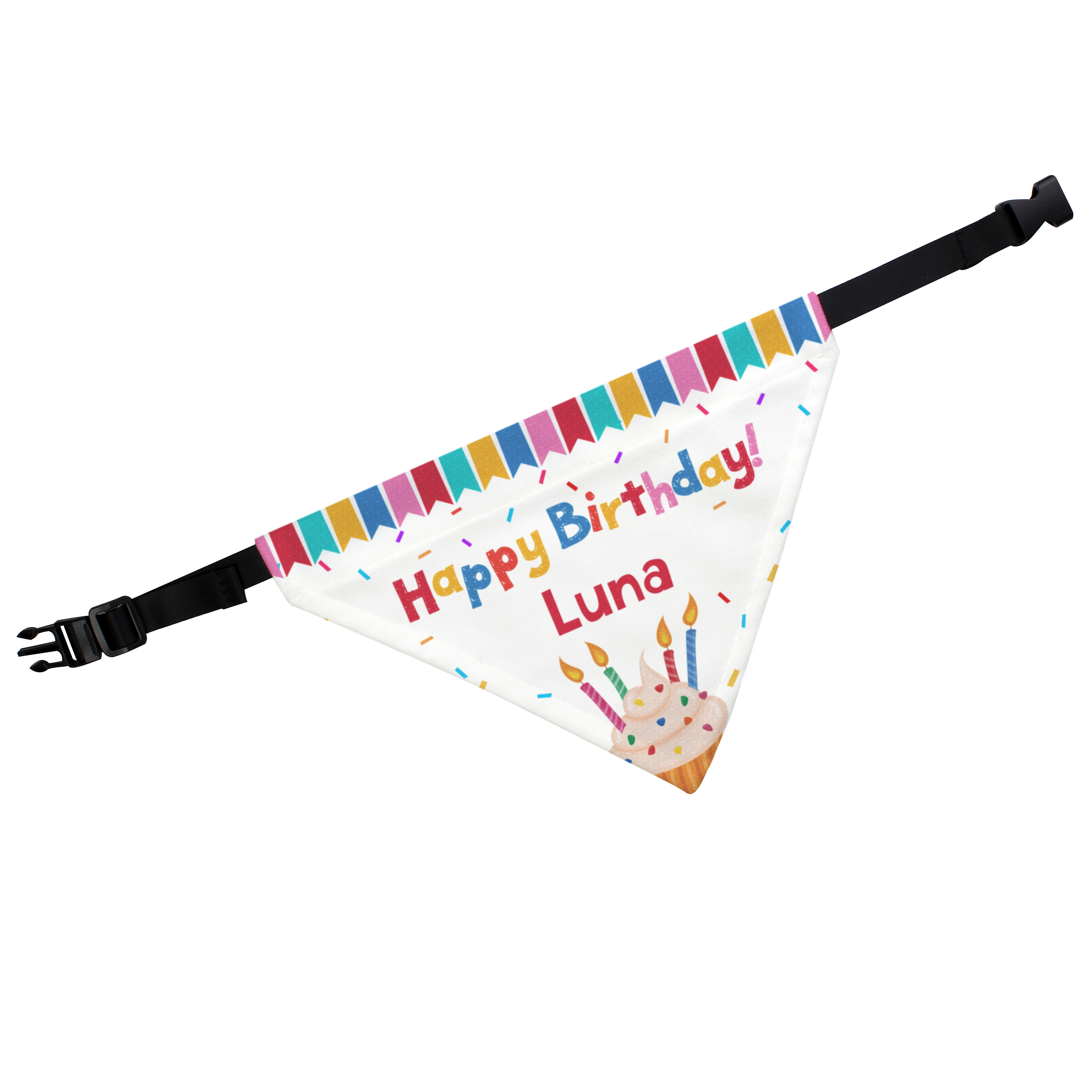 Personalised Dog Birthday Bandana