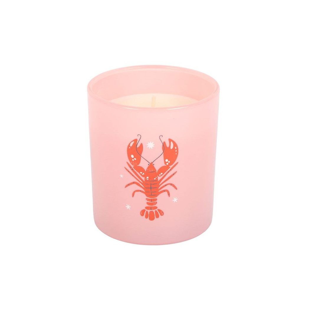 Pastel Lobster Coconut and Sea Salt Scented Candle