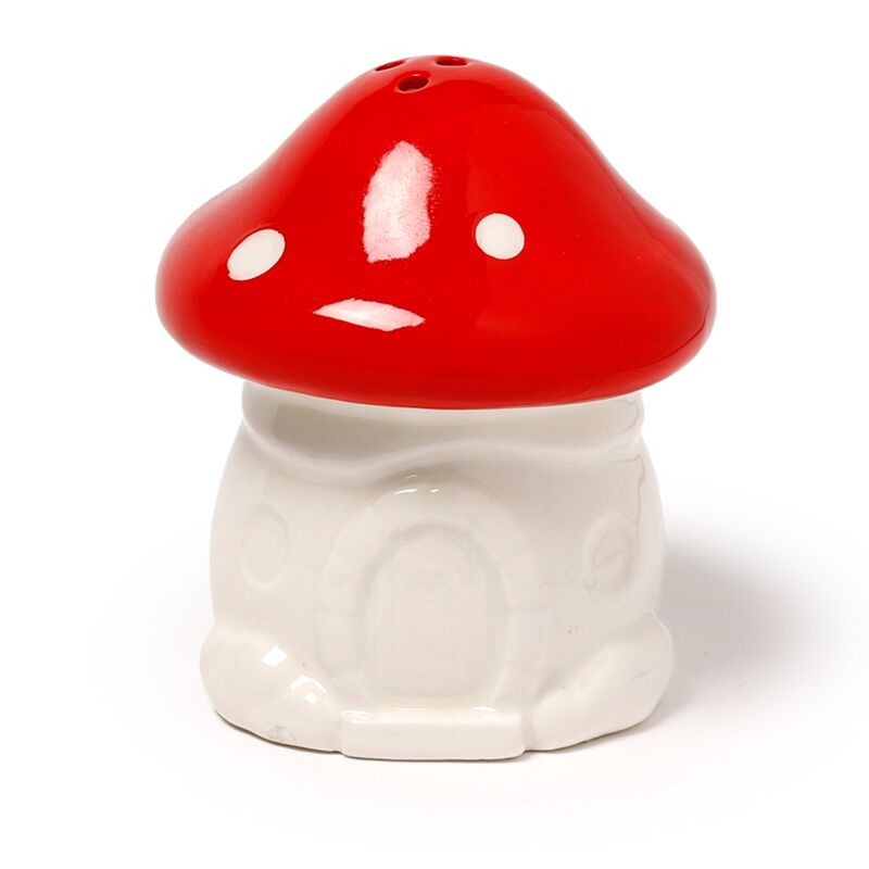 Ceramic Salt and Pepper Set – Fairy Toadstool House Design