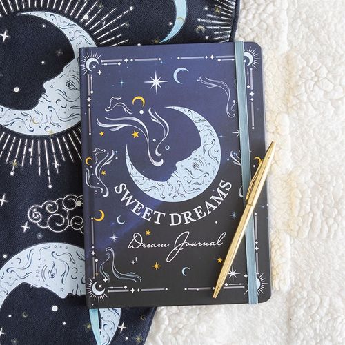 Sweet Dreams A5 Lined Dream Journal Blue Moon