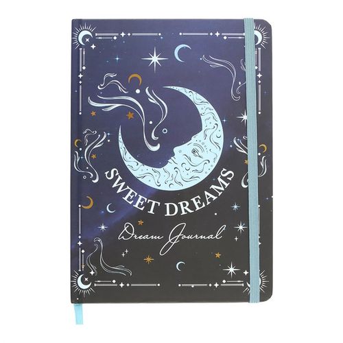 Sweet Dreams A5 Lined Dream Journal Blue Moon