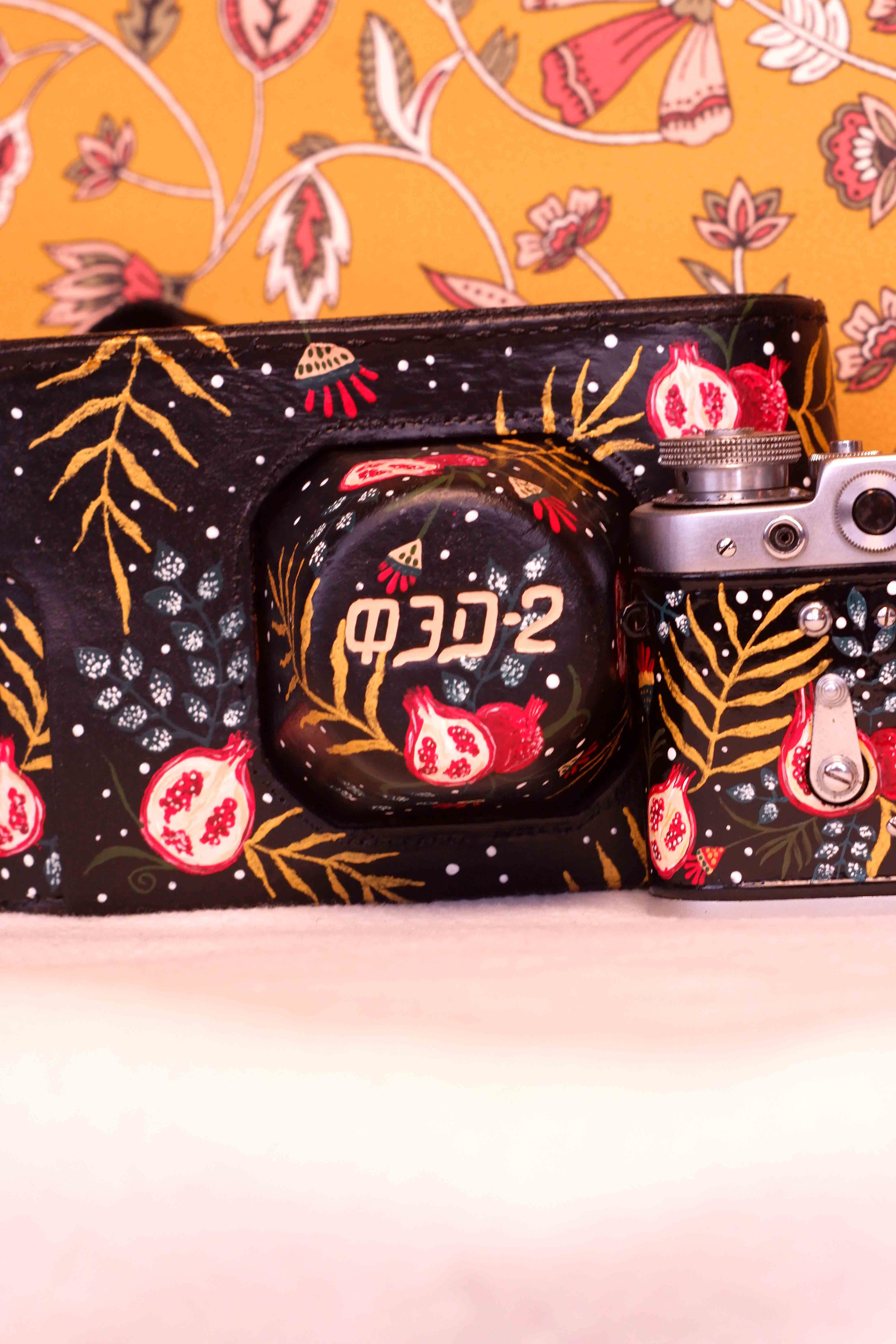 fed2 custom leather case