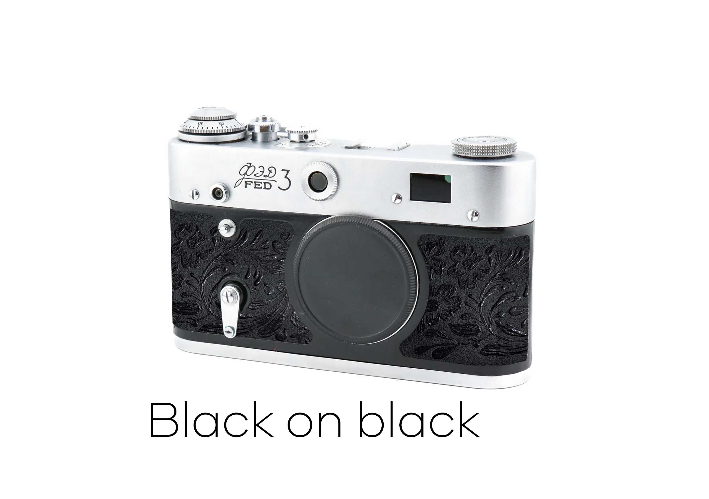fed 3 replacement leather black