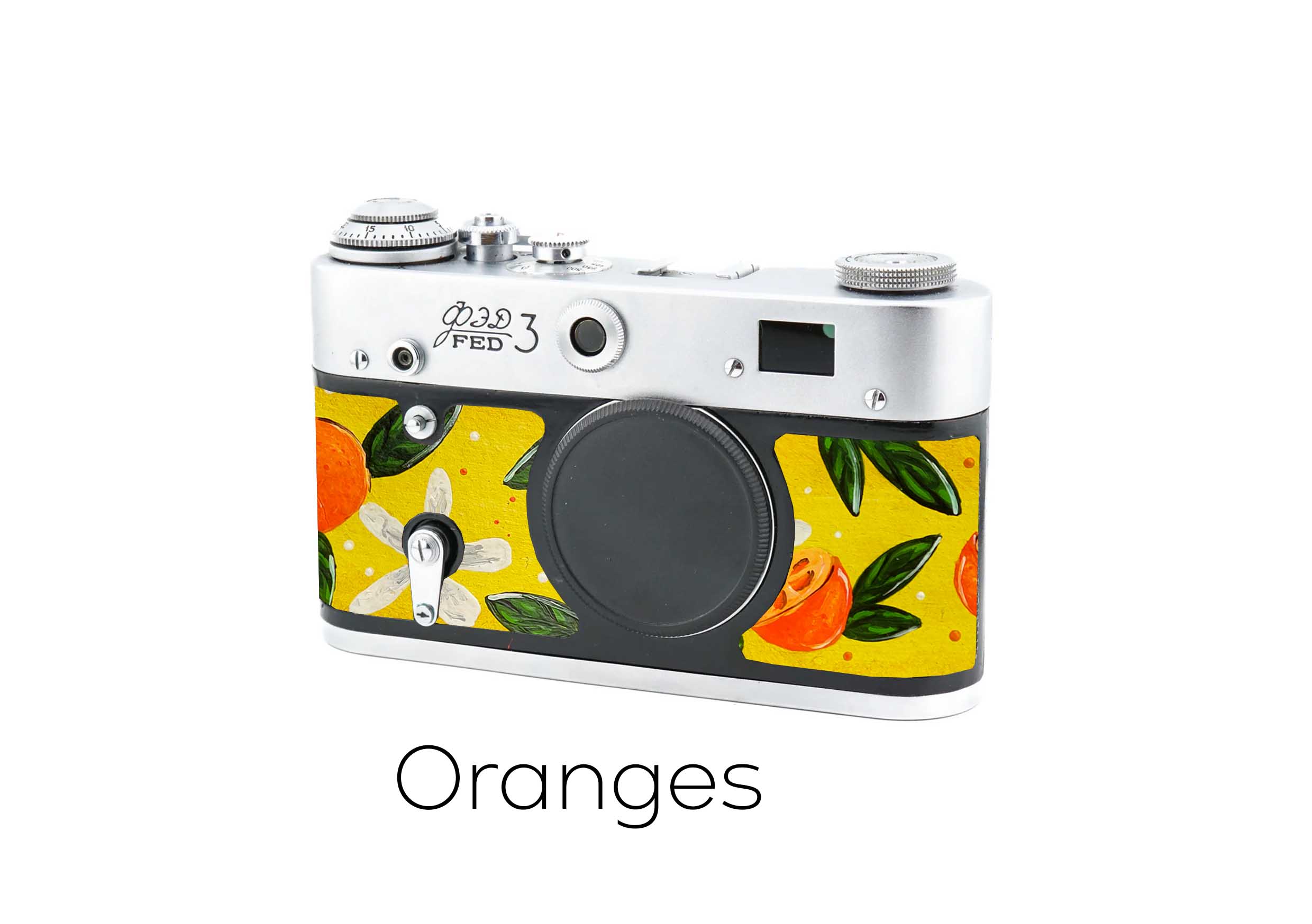 Fed 3 replacement leather orange