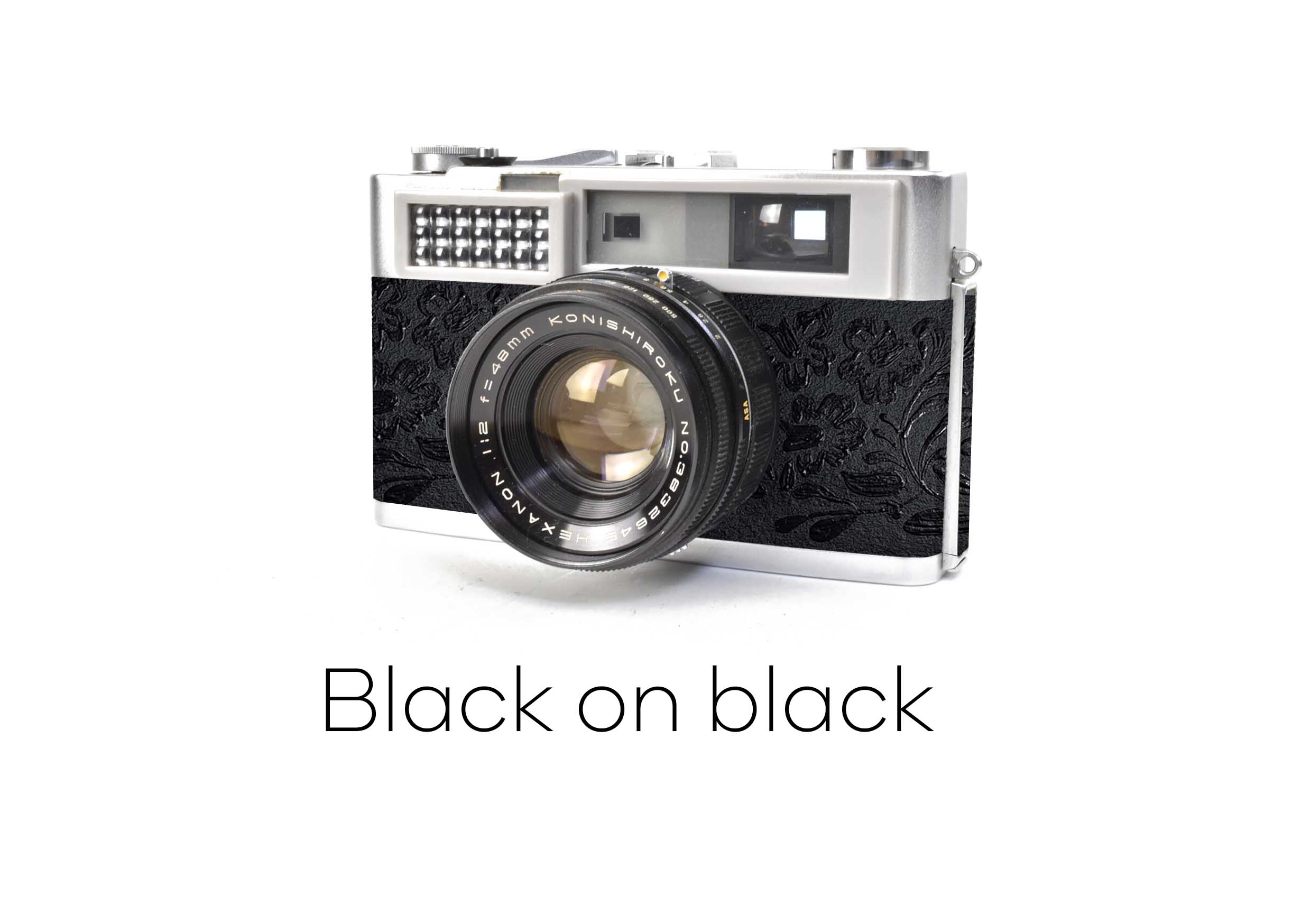 Konica s 2 replacement leather black